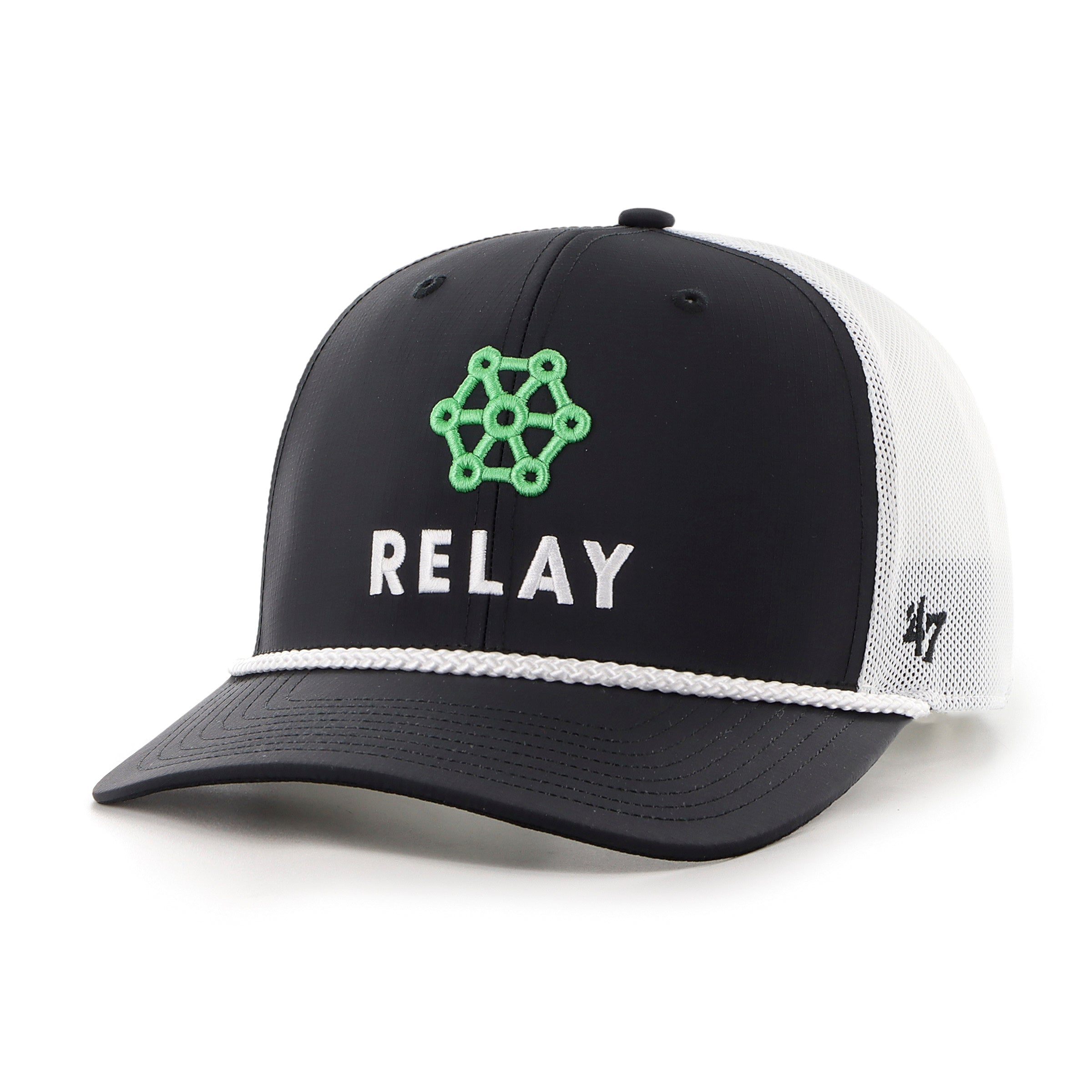 WILLIAM BYRON HENDRICK MOTORSPORTS REFUEL '47 TRUCKER BLACK