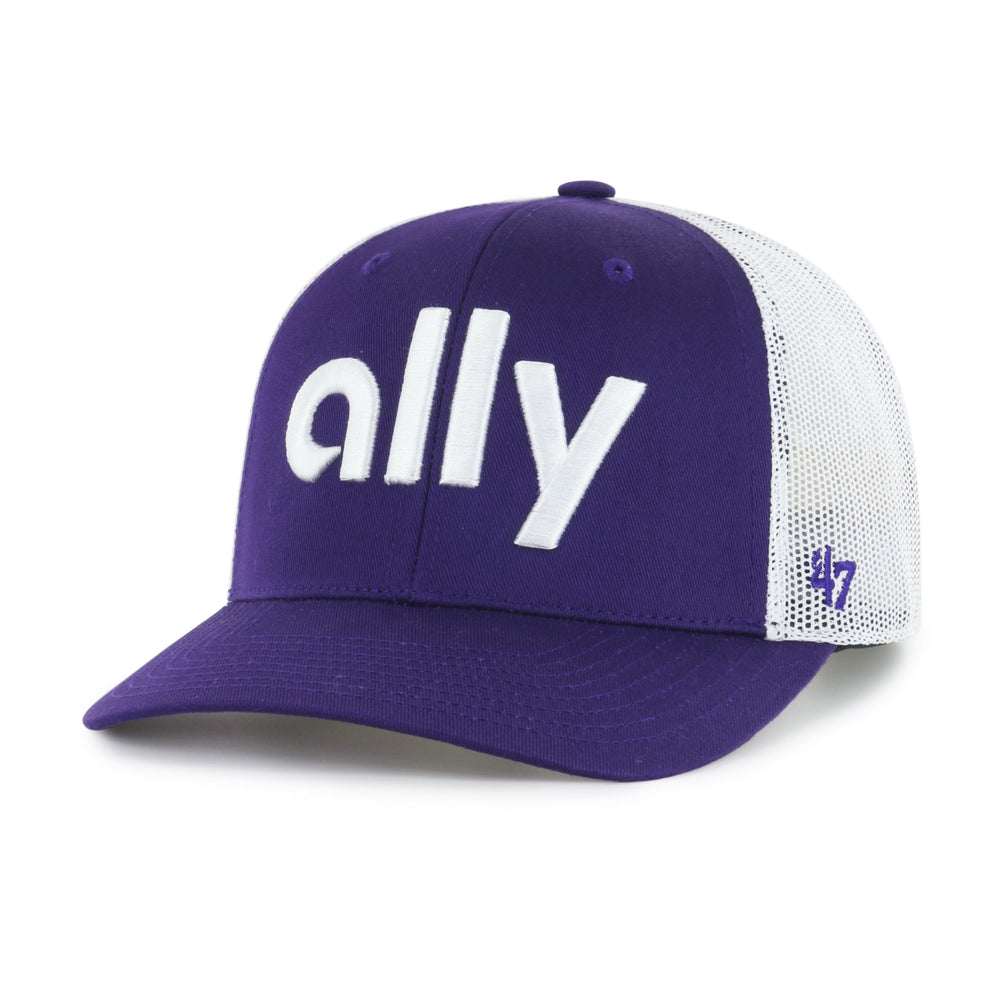 ALEX BOWMAN HENDRICK MOTORSPORTS TRIPLE HIT '47 TRUCKER PURPLE