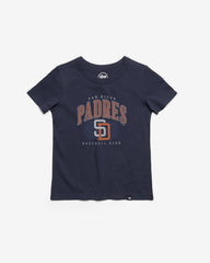 SAN DIEGO PADRES COOPERSTOWN DOUBLE HEADER '47 FRANKLIN TEE KIDS ATLAS BLUE