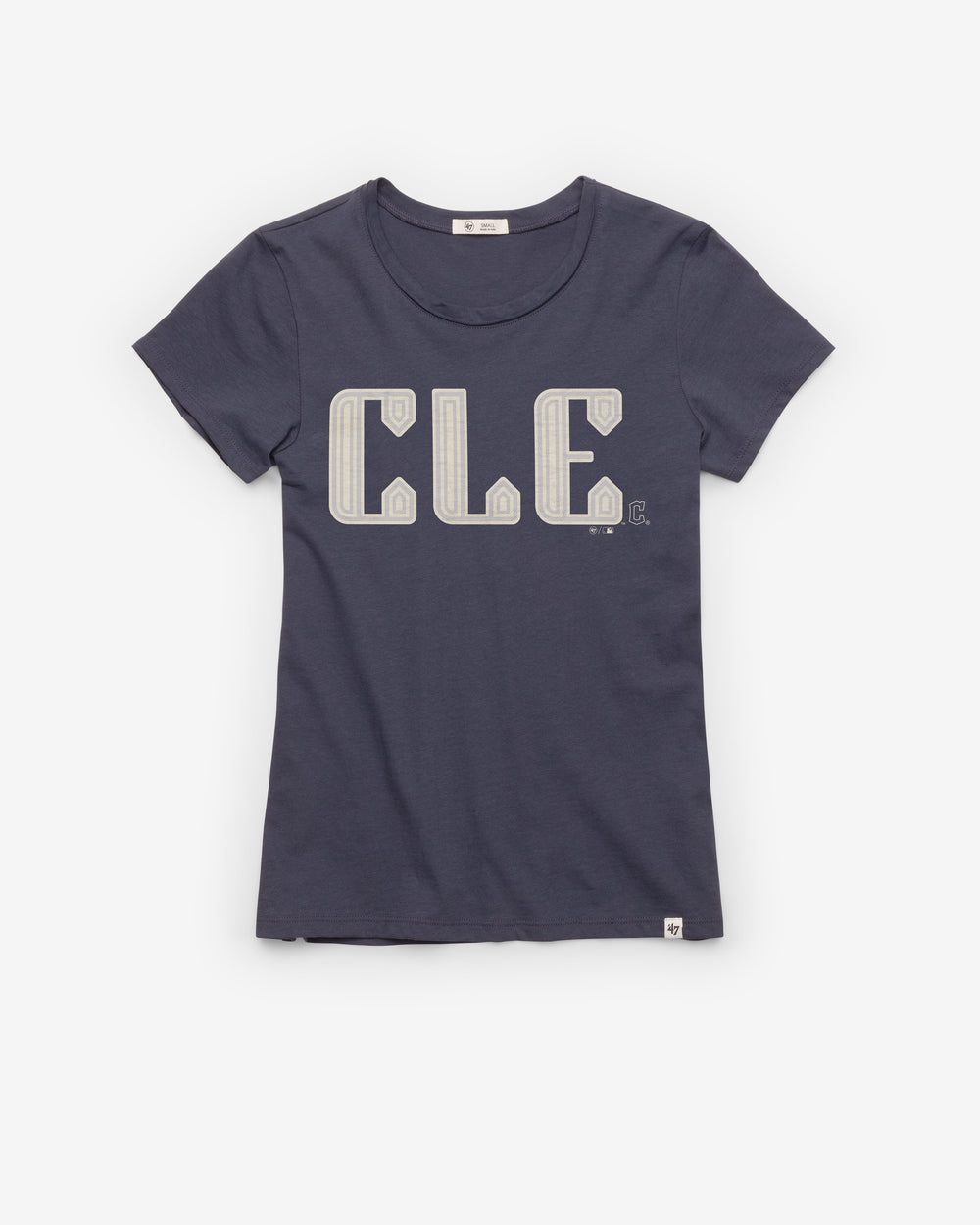CLEVELAND GUARDIANS CITY CONNECT PREMIER '47 FRANKIE TEE WOMENS ATLAS BLUE