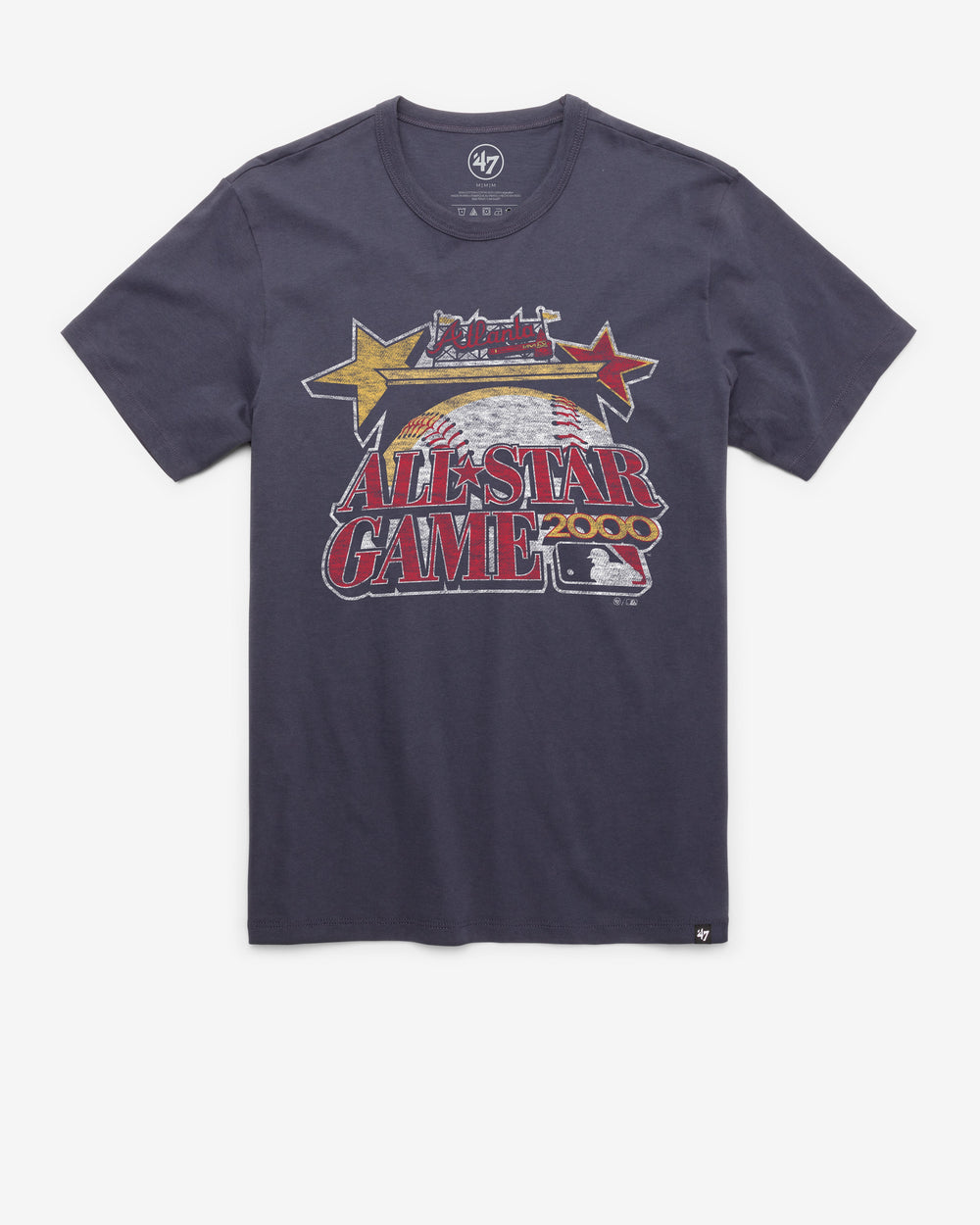 ATLANTA BRAVES COOP ASG PREMIER '47 FRANKLIN TEE ATLAS BLUE