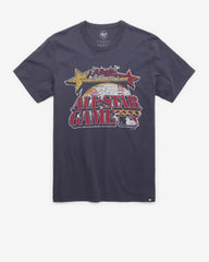 ATLANTA BRAVES COOP ASG PREMIER '47 FRANKLIN TEE ATLAS BLUE