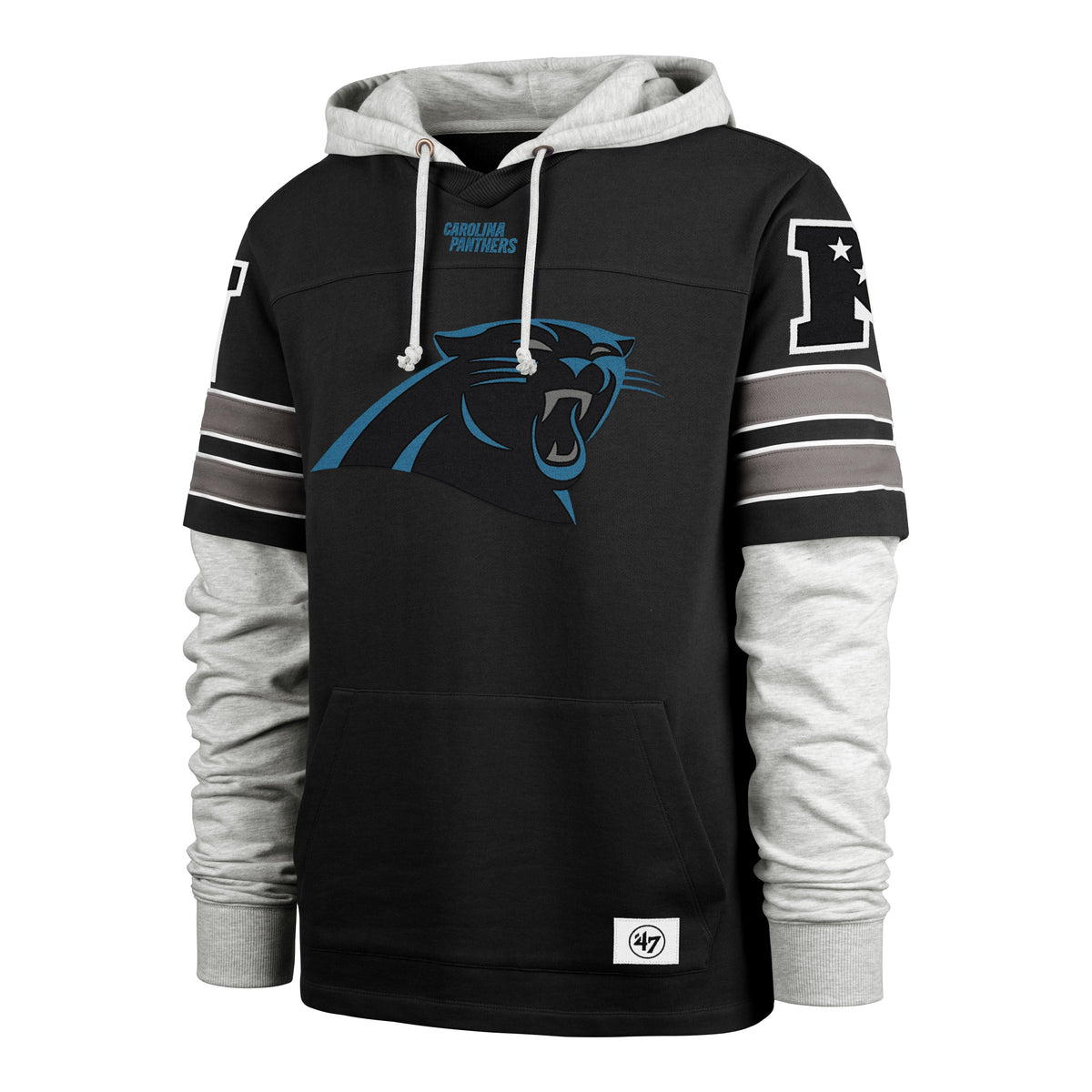 CAROLINA PANTHERS GRIDIRON BLITZ '47 CORNERBACK LACER FLINT BLACK