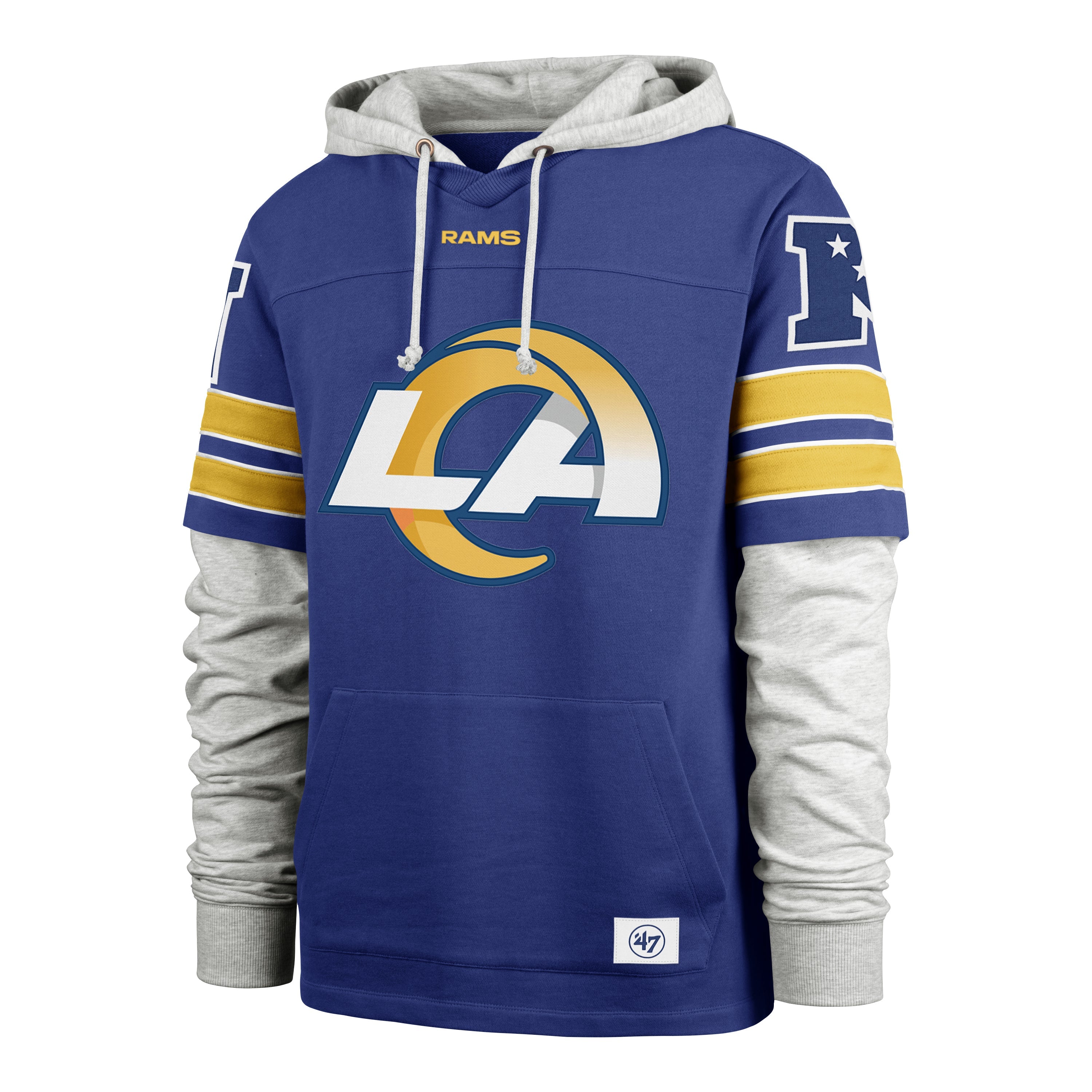 LOS ANGELES RAMS GRIDIRON BLITZ '47 CORNERBACK LACER JETTY BLUE