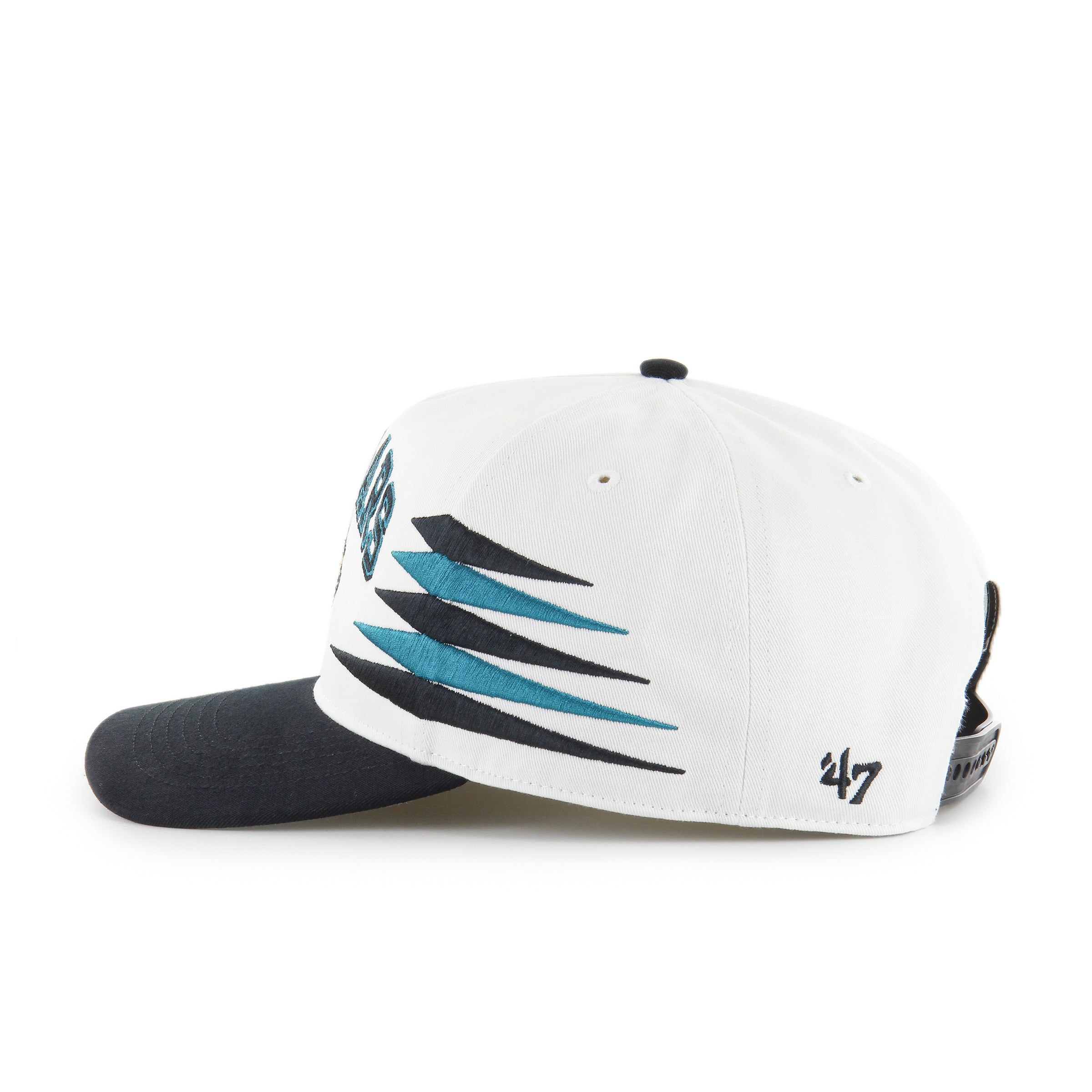 JACKSONVILLE JAGUARS DIAMOND CUT '47 HITCH RF RELAXED FIT WHITE