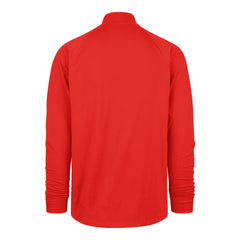 SAN FRANCISCO 49ERS IMPRINT FORWARD '47 1/4 ZIP RED