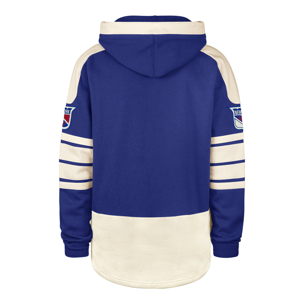 OLD TIME HOCKEY NEW YORK RANGERS VINTAGE BLUE LINE HERITAGE '47 LACER ROYAL