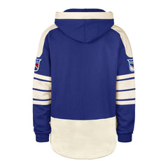 OLD TIME HOCKEY NEW YORK RANGERS VINTAGE BLUE LINE HERITAGE '47 LACER ROYAL