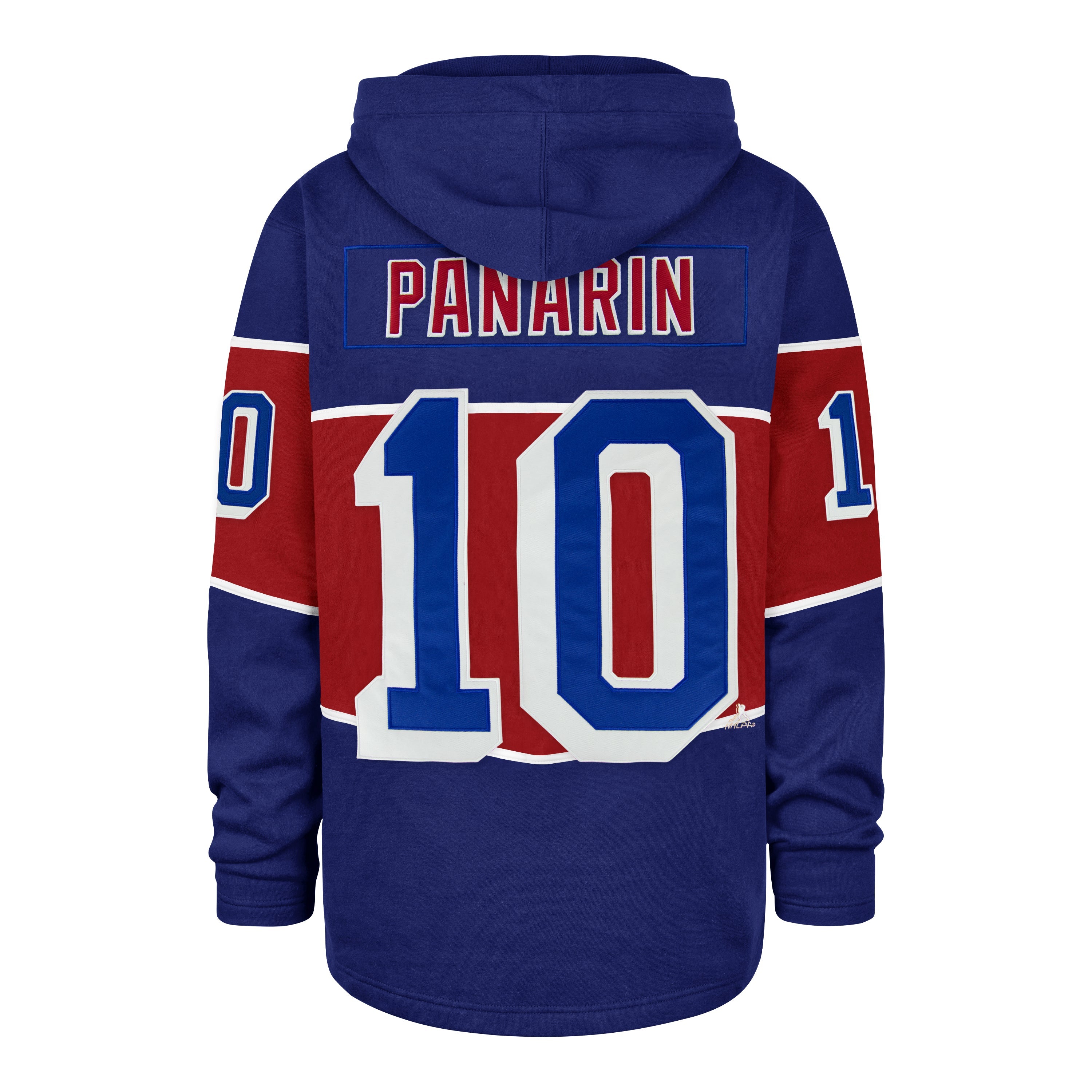 NEW YORK RANGERS ARTEMI PANARIN '47 RUN POINT LACER HOOD ROYAL