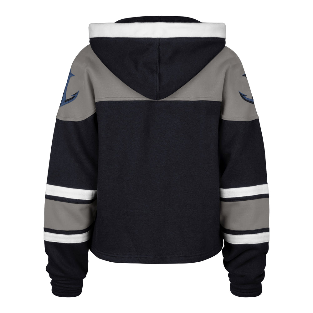 SEATTLE KRAKEN CROPPED SUPERIOR '47 LACER HOOD WOMENS FALL NAVY