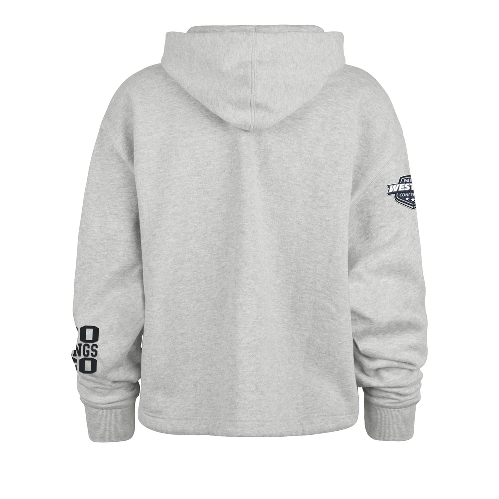 LOS ANGELES KINGS VINTAGE HIGH HOPES '47 VENICE HOOD WOMENS RELAY GREY