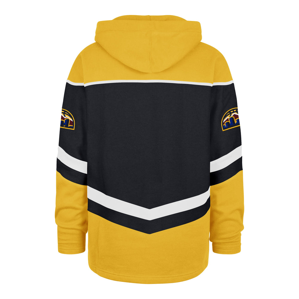 DENVER NUGGETS TRI SATIN '47 LAYUP LACER HOOD FALL NAVY