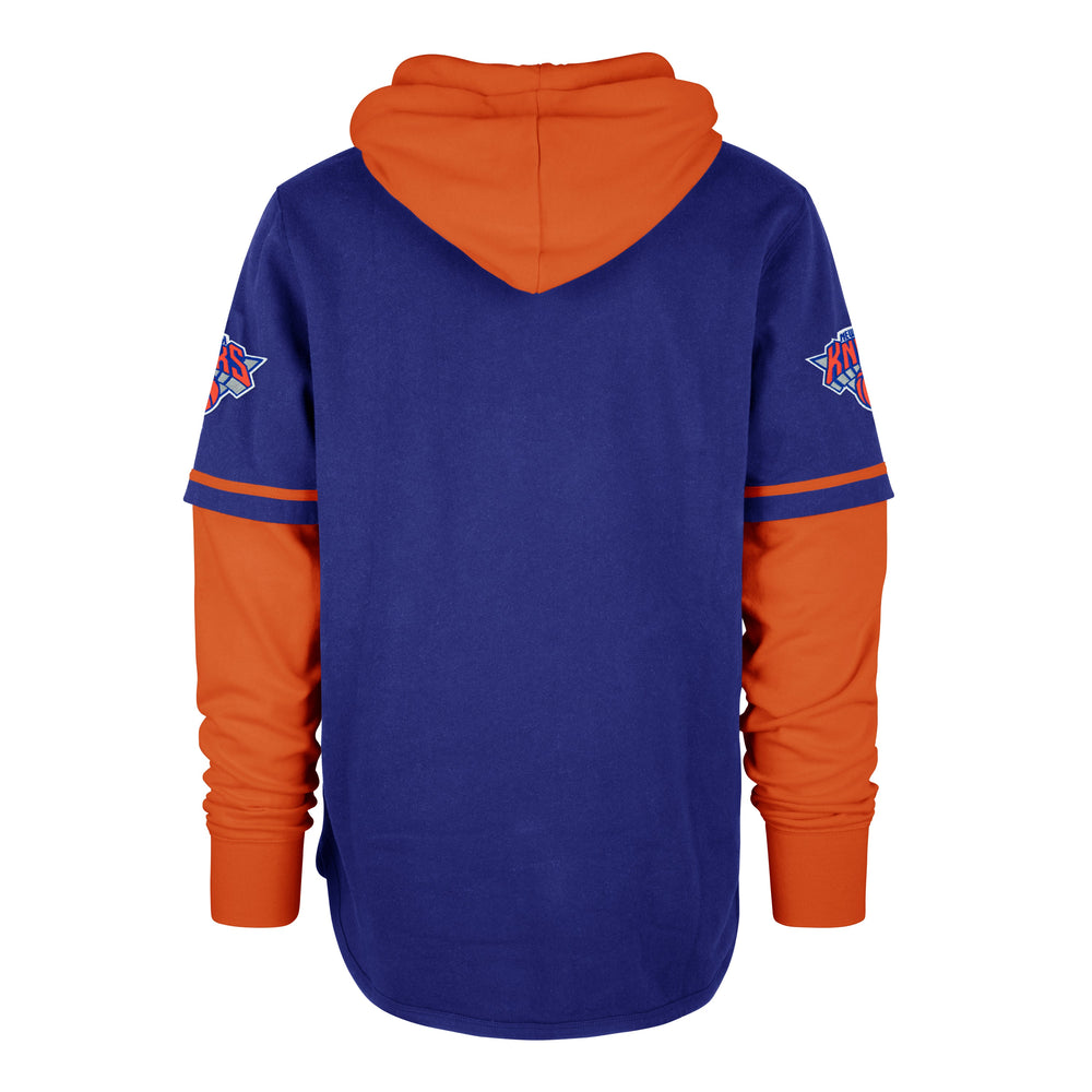 NEW YORK KNICKS TRIFECTA '47 SHORTSTOP PULLOVER HOOD ROYAL