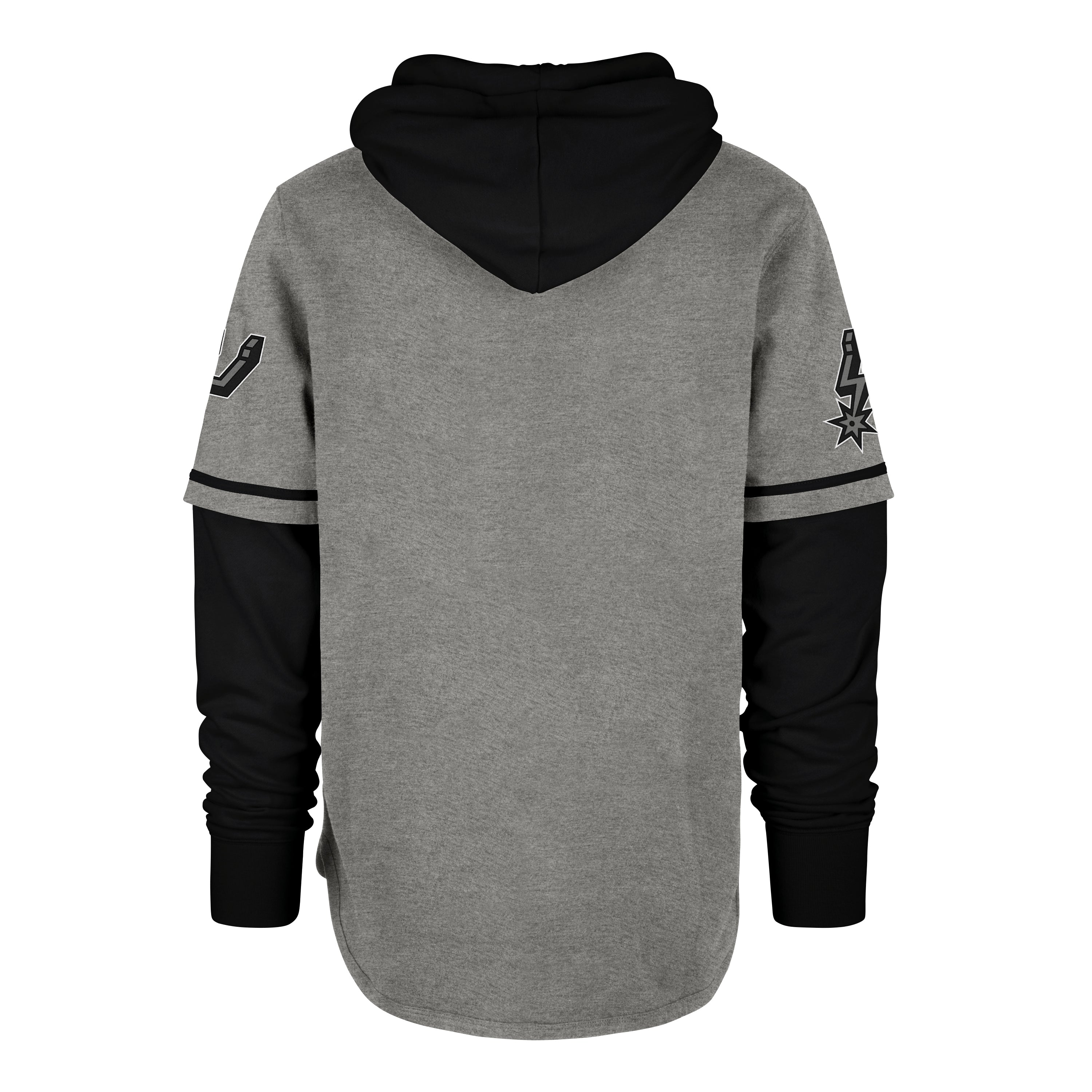 SAN ANTONIO SPURS TRIFECTA '47 SHORTSTOP PULLOVER HOOD JET BLACK