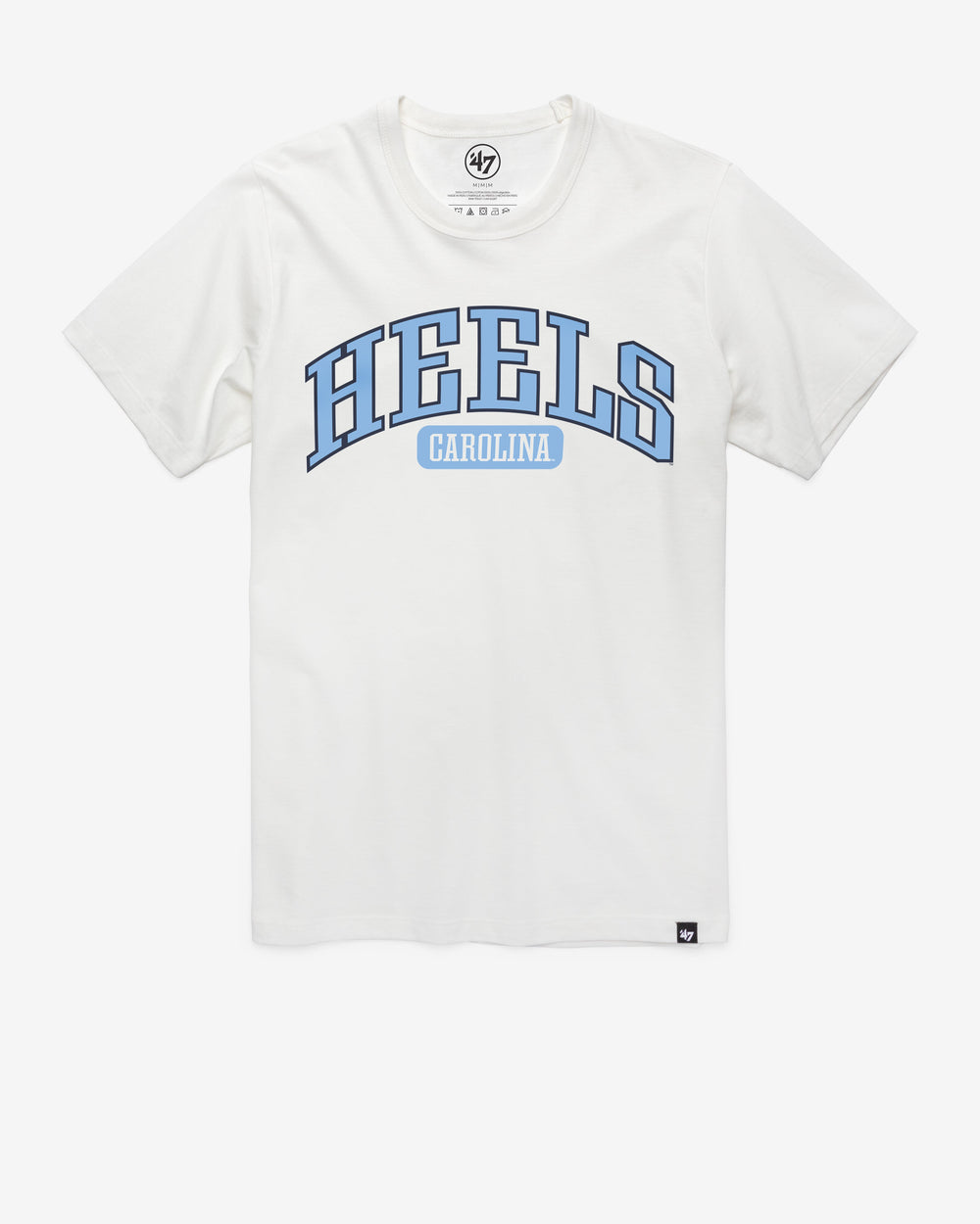 NORTH CAROLINA TAR HEELS UNC LOCAL ARCH '47 FRANKLIN TEE WHITE WASH