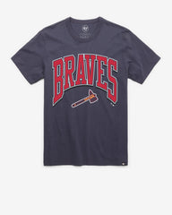 ATLANTA BRAVES WALK TALL '47 FRANKLIN TEE ATLAS BLUE
