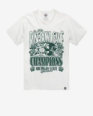 MICHIGAN STATE SPARTANS MONOCHROME '47 FRANKLIN TEE WHITE WASH