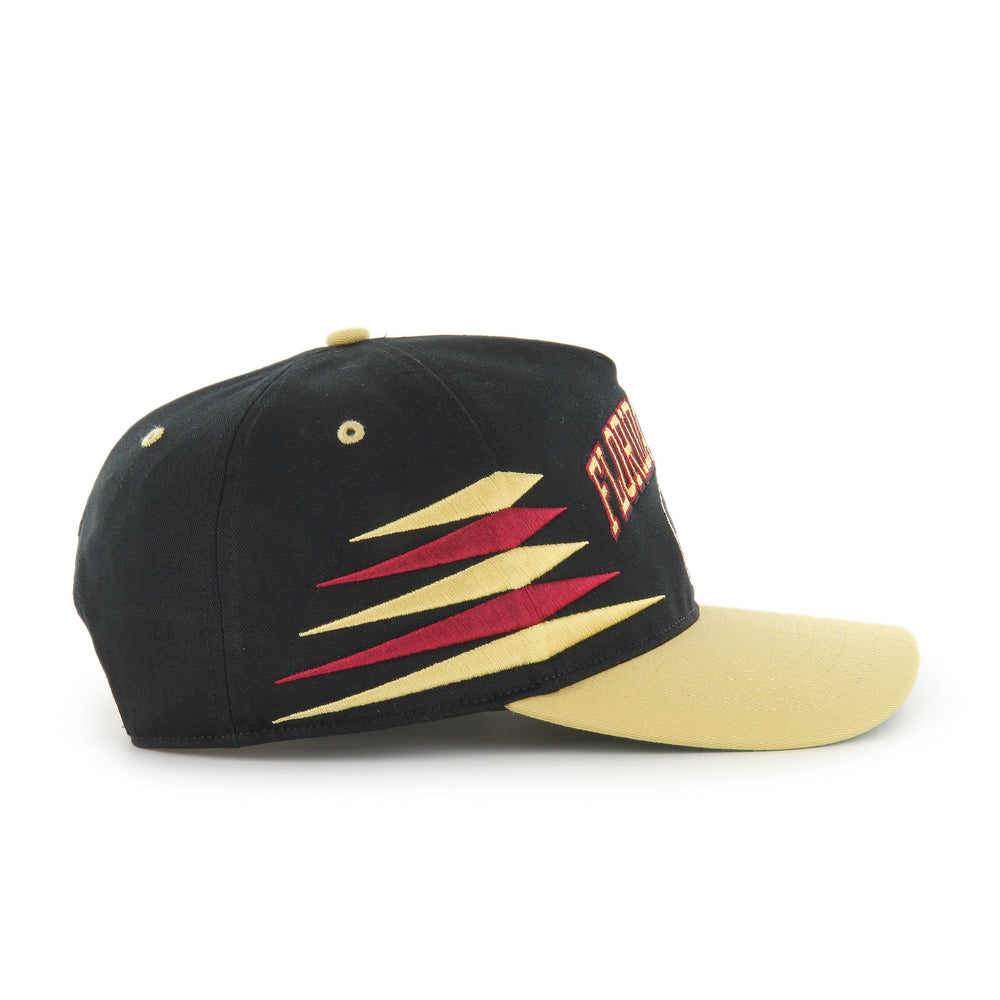 FLORIDA STATE SEMINOLES DIAMOND CUT '47 HITCH BLACK