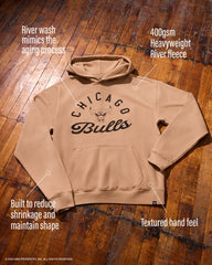 PHILADELPHIA EAGLES DUSTED BOWLINE '47 FOUNDATION RIVER HOODIE DUSTED KHAKI