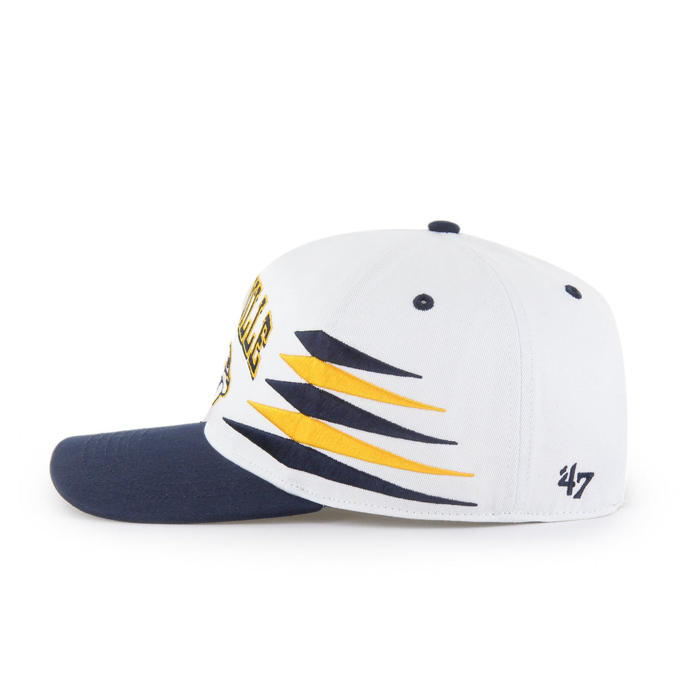 NASHVILLE PREDATORS DIAMOND CUT '47 HITCH WHITE