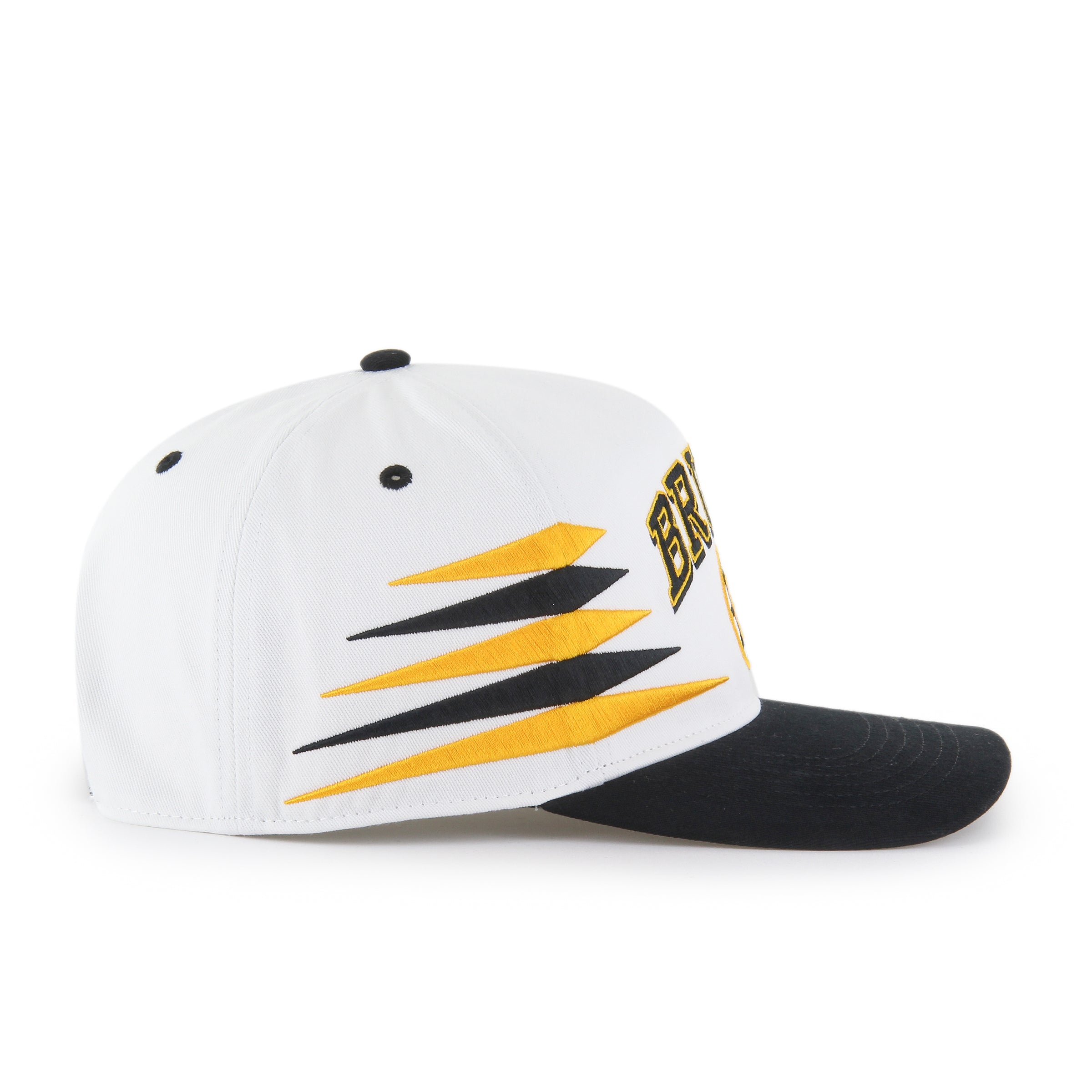 BOSTON BRUINS VINTAGE DIAMOND CUT '47 HITCH WHITE