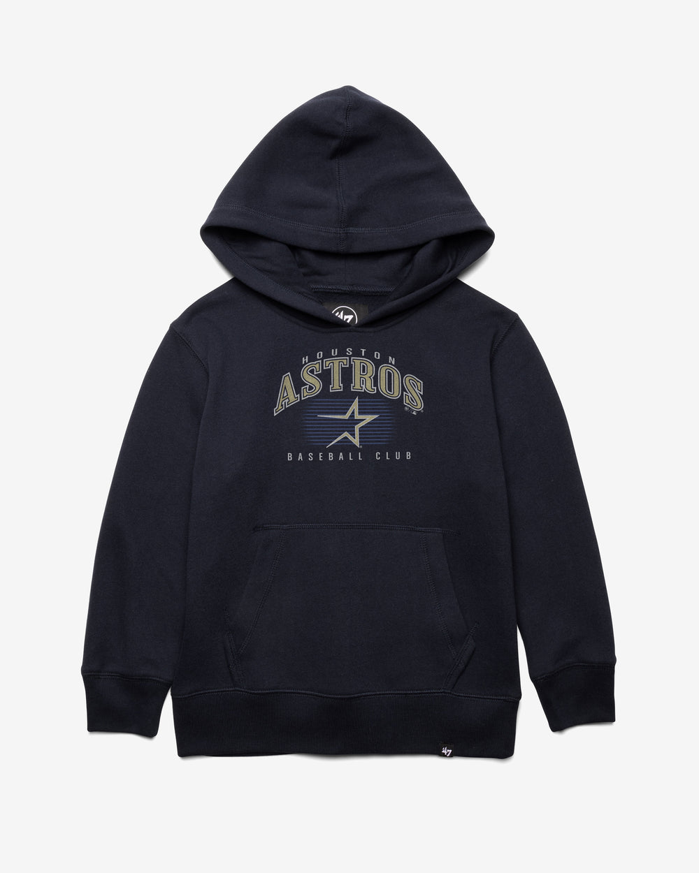 HOUSTON ASTROS COOPERSTOWN DOUBLE HEADER '47 HEADLINE HOOD KIDS FALL NAVY