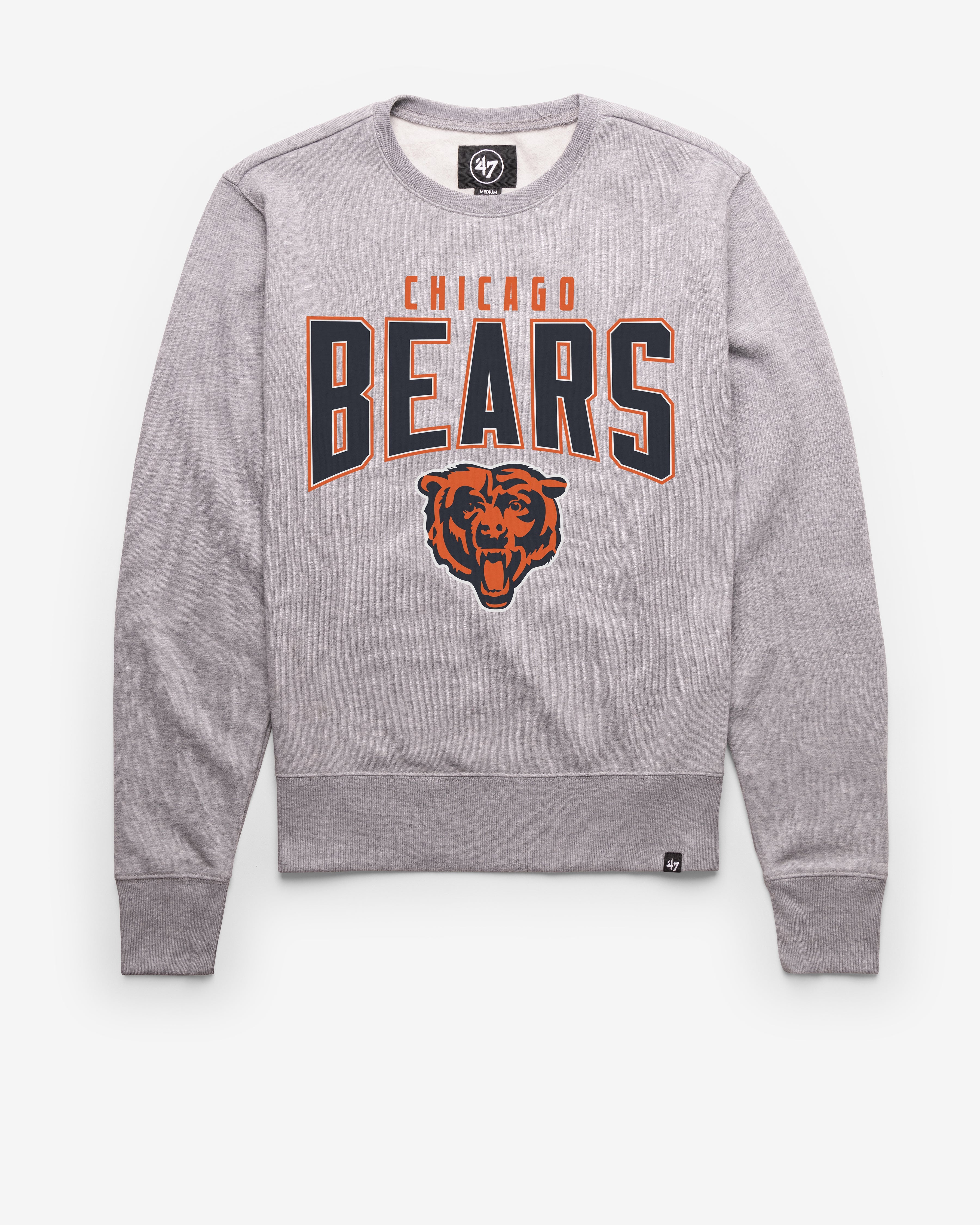 CHICAGO BEARS TEAM ELEMENTS ARCH '47 HEADLINE CREW SLATE GREY