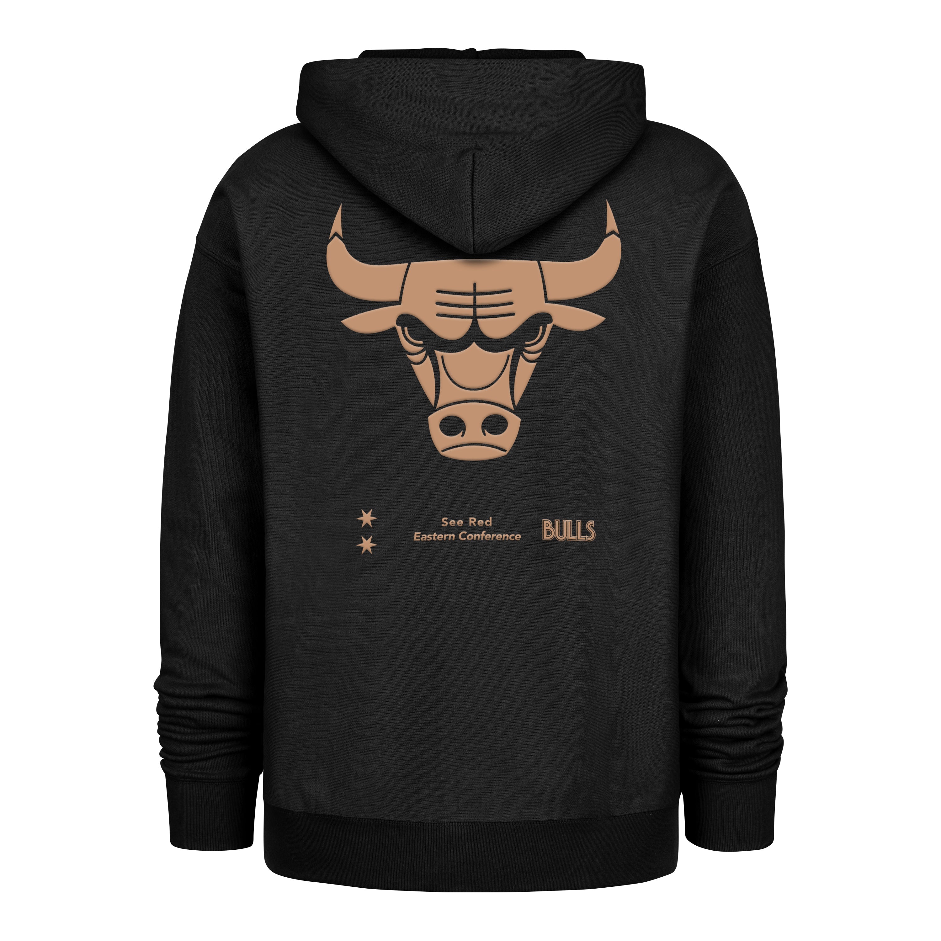 CHICAGO BULLS CITY EDITION DOUBLE CROSSOVER '47 FOUNDATION HOOD BLACK