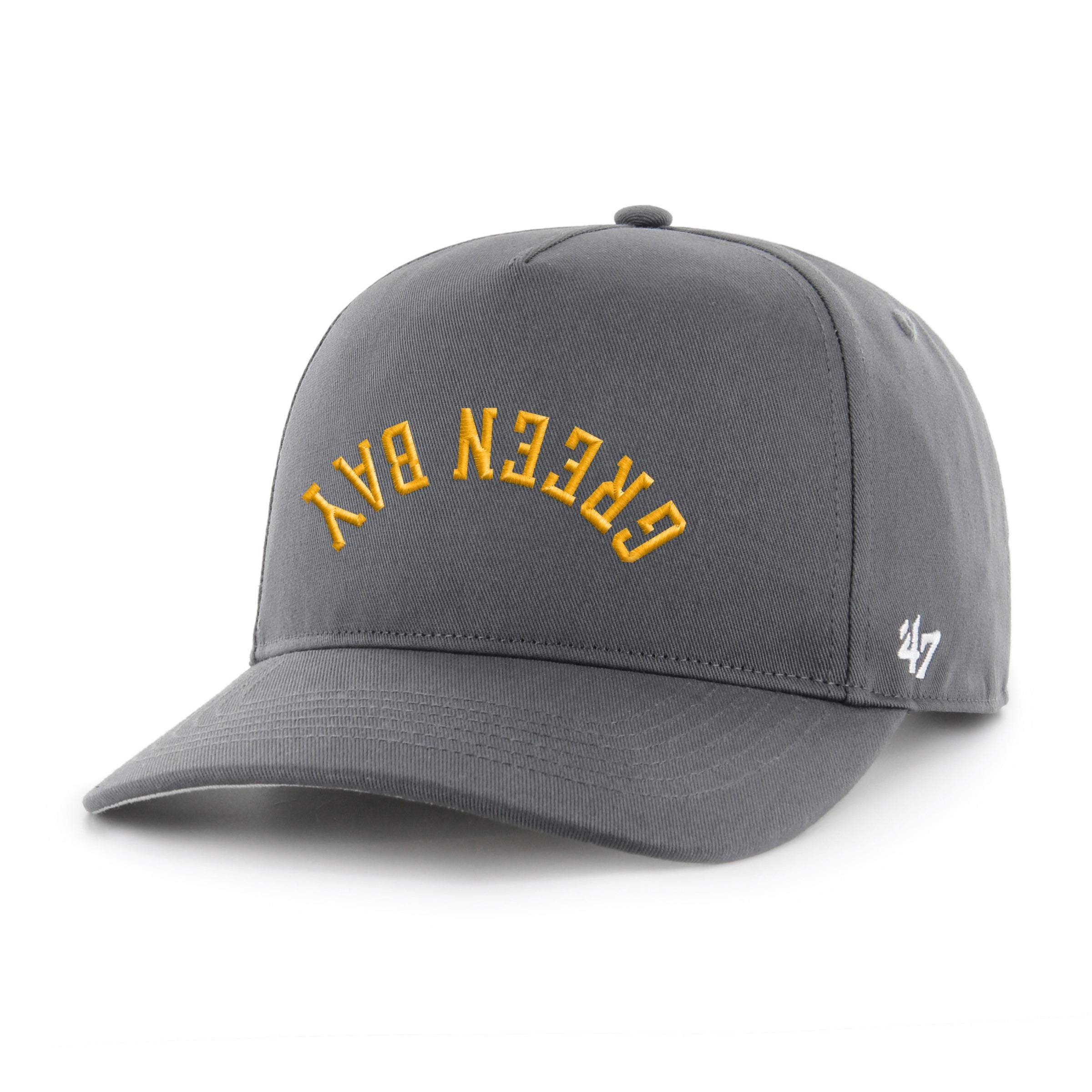 GREEN BAY PACKERS UPSIDE DOWN '47 HITCH RF RELAXED FIT CHARCOAL