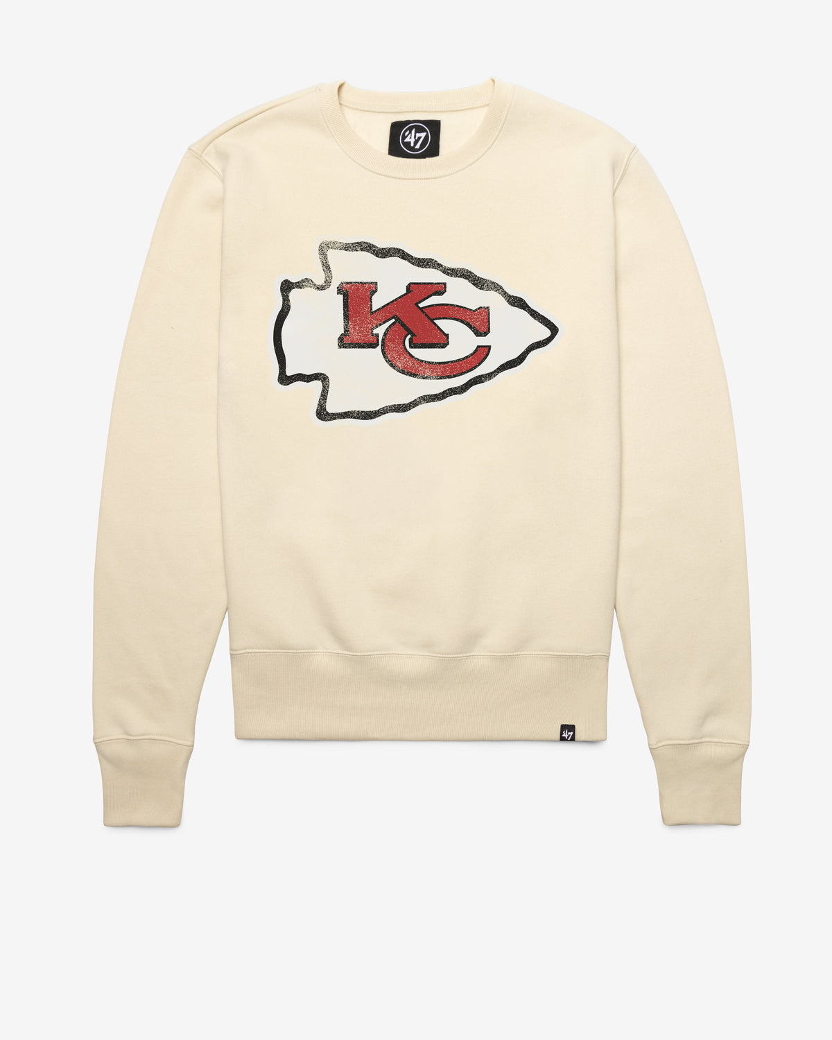 KANSAS CITY CHIEFS D IMPRINT '47 HEADLINE CREW DUNE