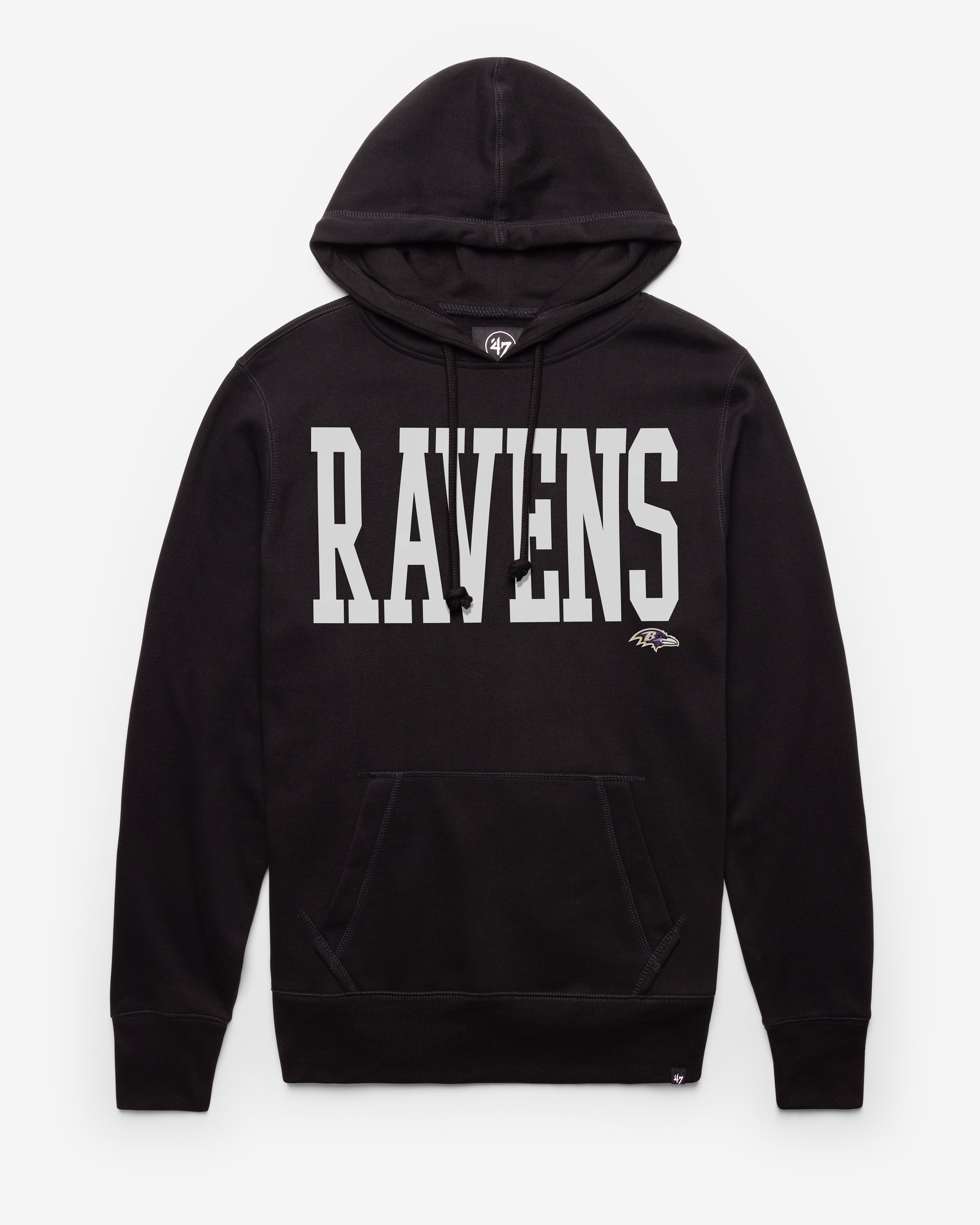 BALTIMORE RAVENS DIME '47 HEADLINE HOOD JET BLACK
