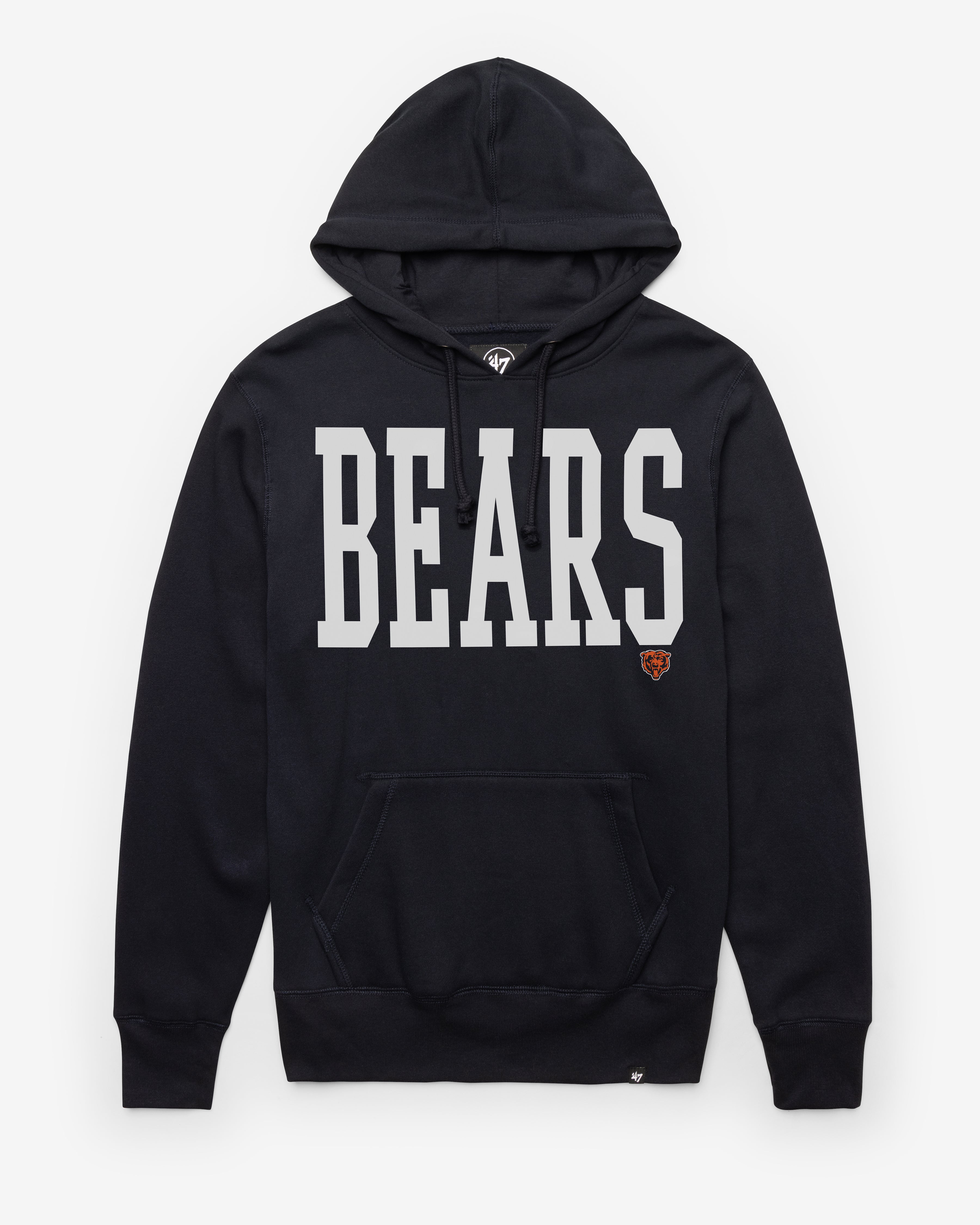 CHICAGO BEARS DIME '47 HEADLINE HOOD FALL NAVY