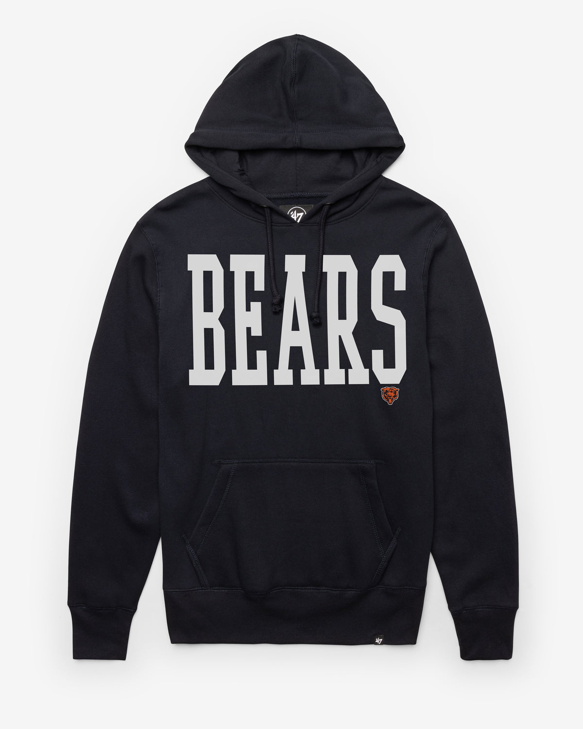 CHICAGO BEARS DIME '47 HEADLINE HOOD FALL NAVY