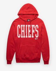 KANSAS CITY CHIEFS DIME '47 HEADLINE HOOD RED