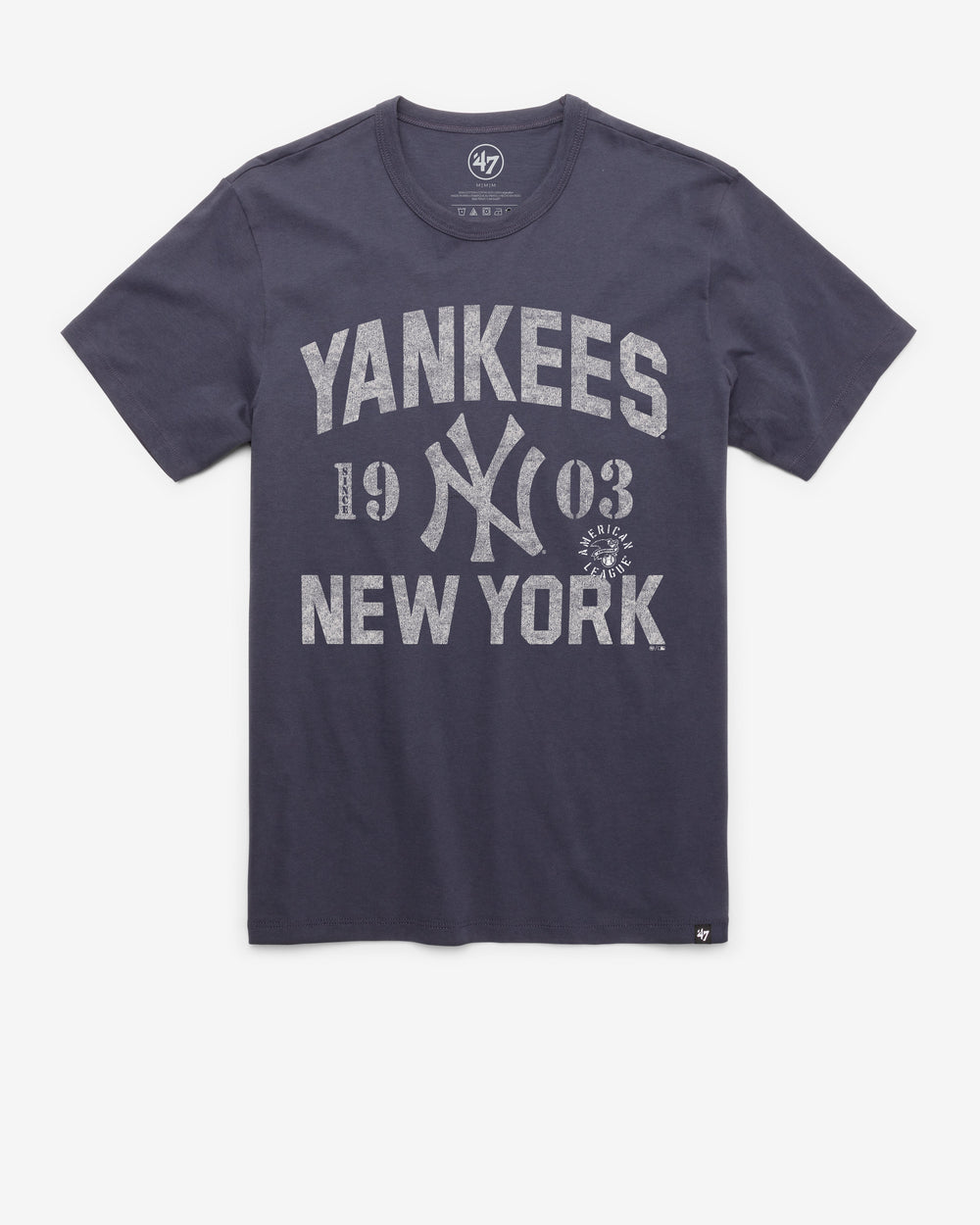 NEW YORK YANKEES ON TRACK '47 FRANKLIN TEE ATLAS BLUE