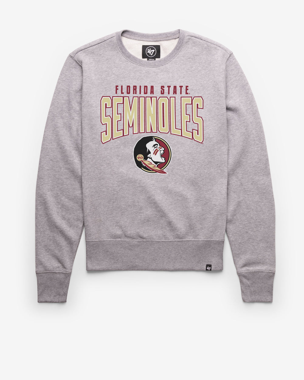 FLORIDA STATE SEMINOLES TEAM ELEMENTS ARCH '47 HEADLINE CREW SLATE GREY