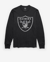 LAS VEGAS RAIDERS PREMIER '47 FRANKLIN LONG SLEEVE TEE FLINT BLACK