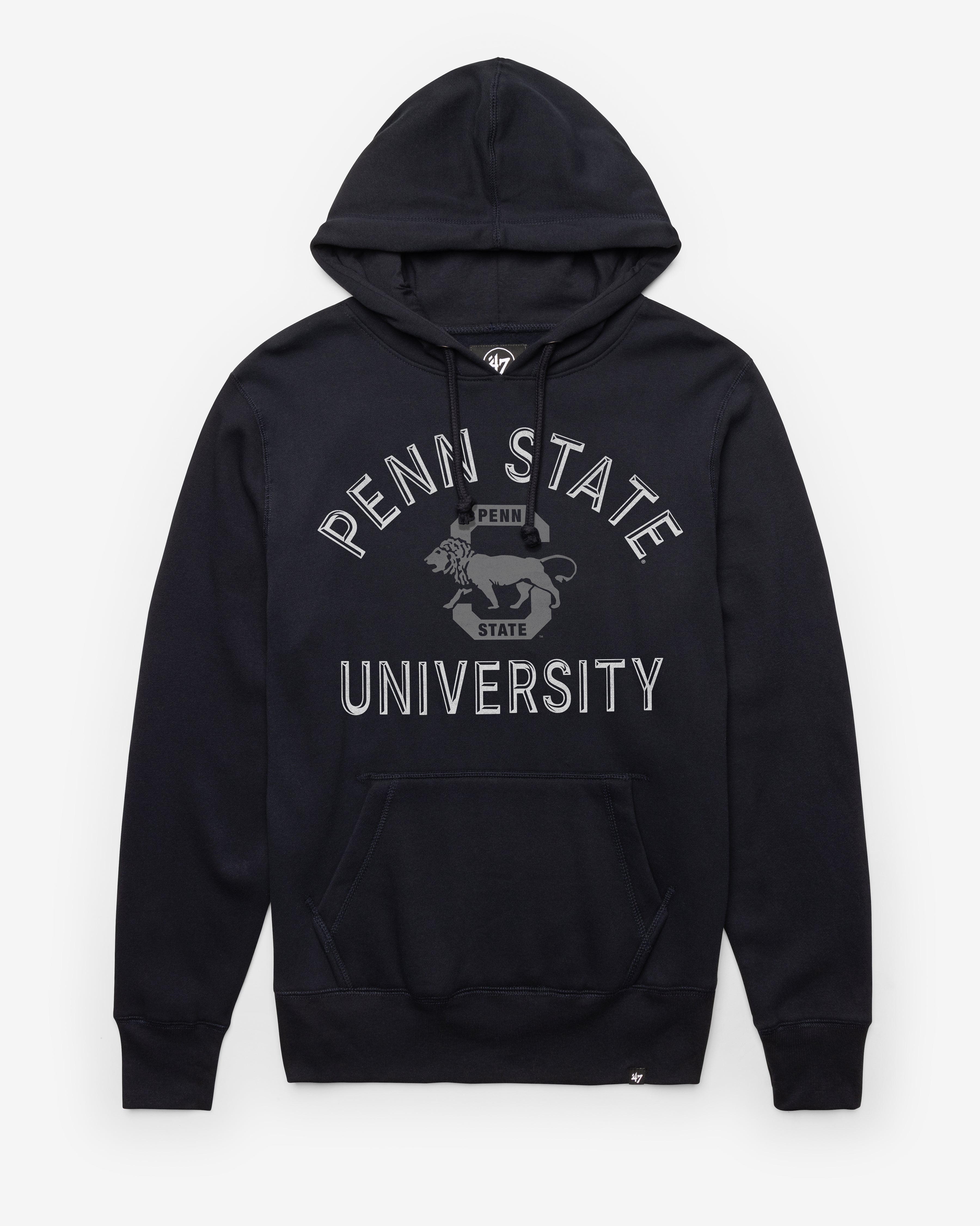 PENN STATE NITTANY LIONS VINTAGE PIVOTAL '47 HEADLINE HOOD FALL NAVY