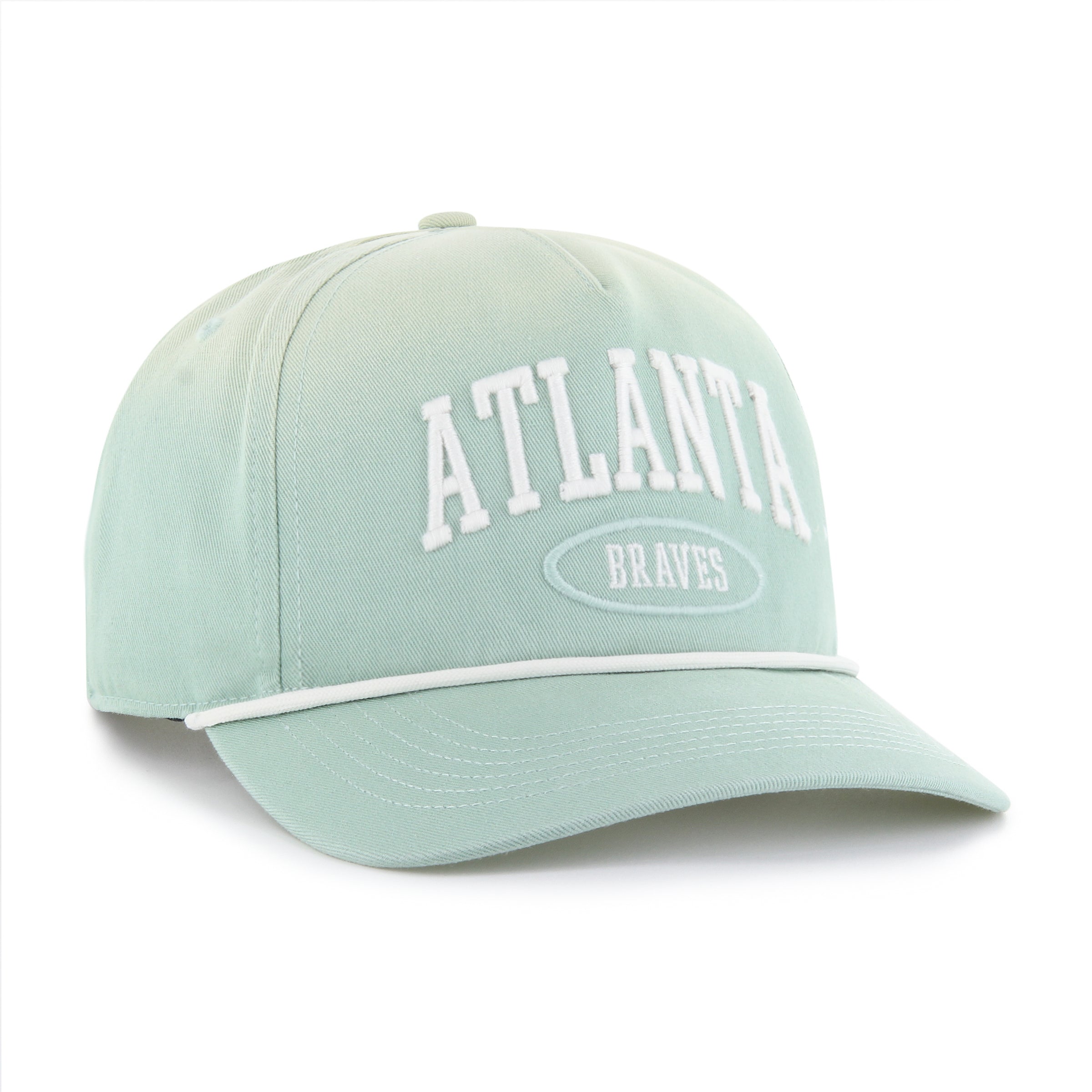 ATLANTA BRAVES TYBEE ROPE '47 HITCH RF RELAXED FIT EUCALYPTUS