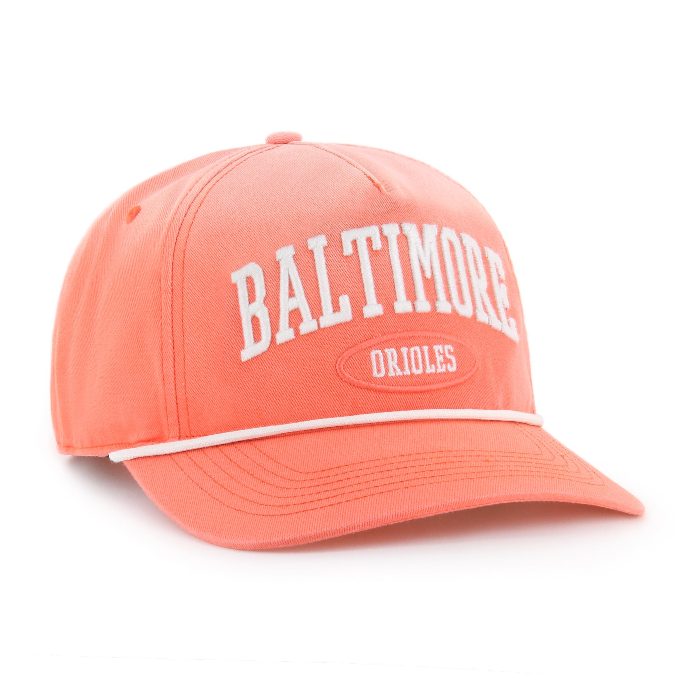 BALTIMORE ORIOLES TYBEE ROPE '47 HITCH RF RELAXED FIT GRAPEFRUIT