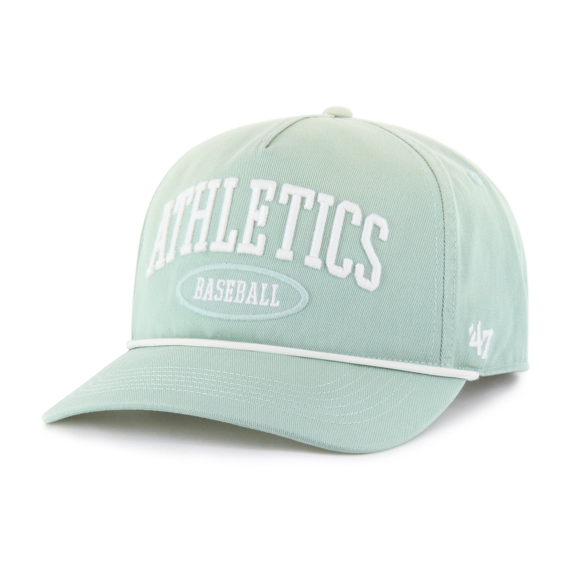 ATHLETICS BASEBALL TYBEE ROPE '47 HITCH RF RELAXED FIT EUCALYPTUS