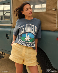 CHICAGO CUBS CLOUDFIELD MONTAUK '47 FOUNDATION TEE DUSTED TIMBER BLUE