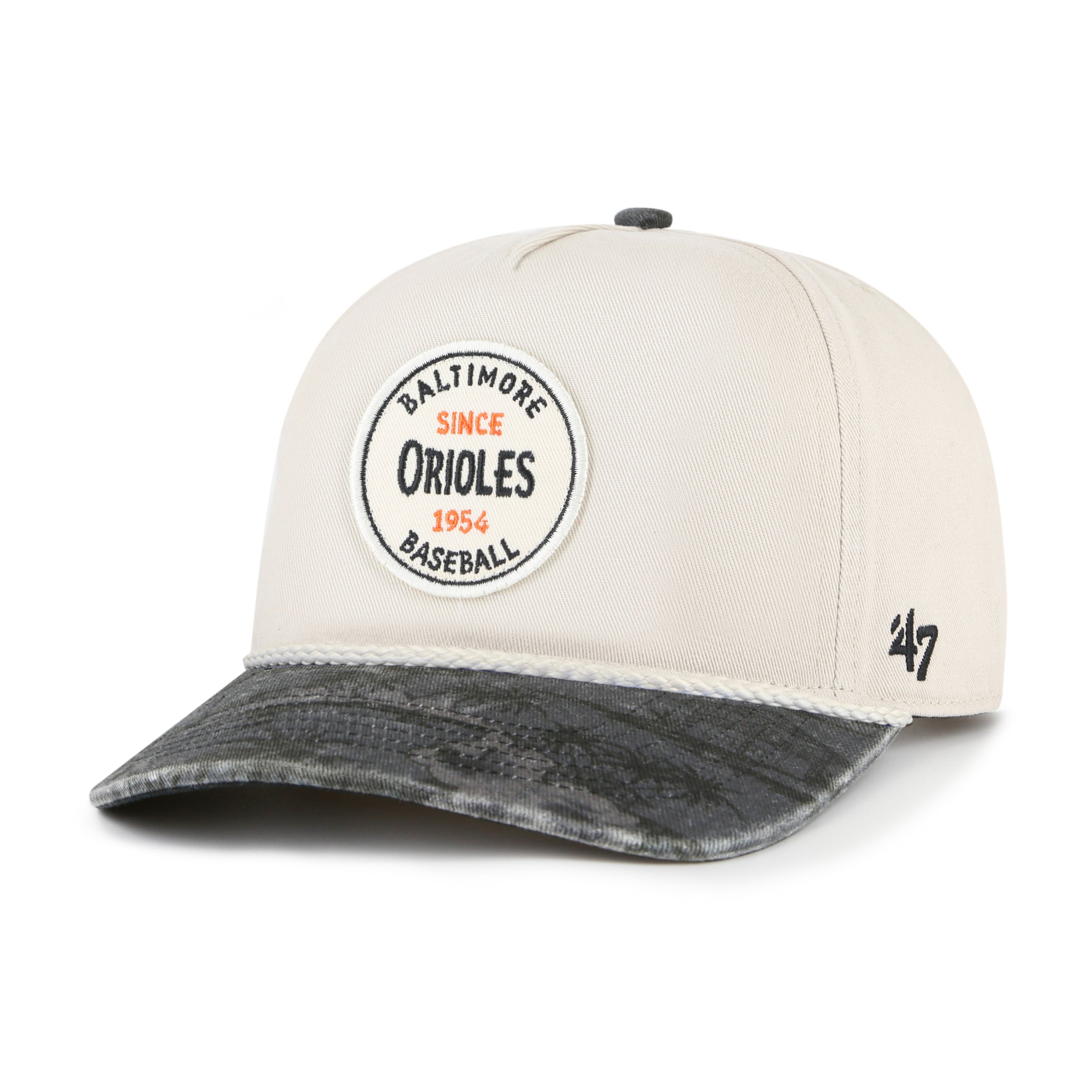 BALTIMORE ORIOLES FIJI ROPE '47 HITCH BONE