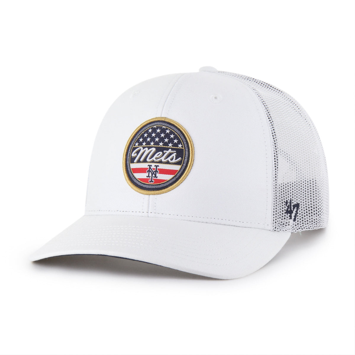 NEW YORK METS '47 TRUCKER WHITE