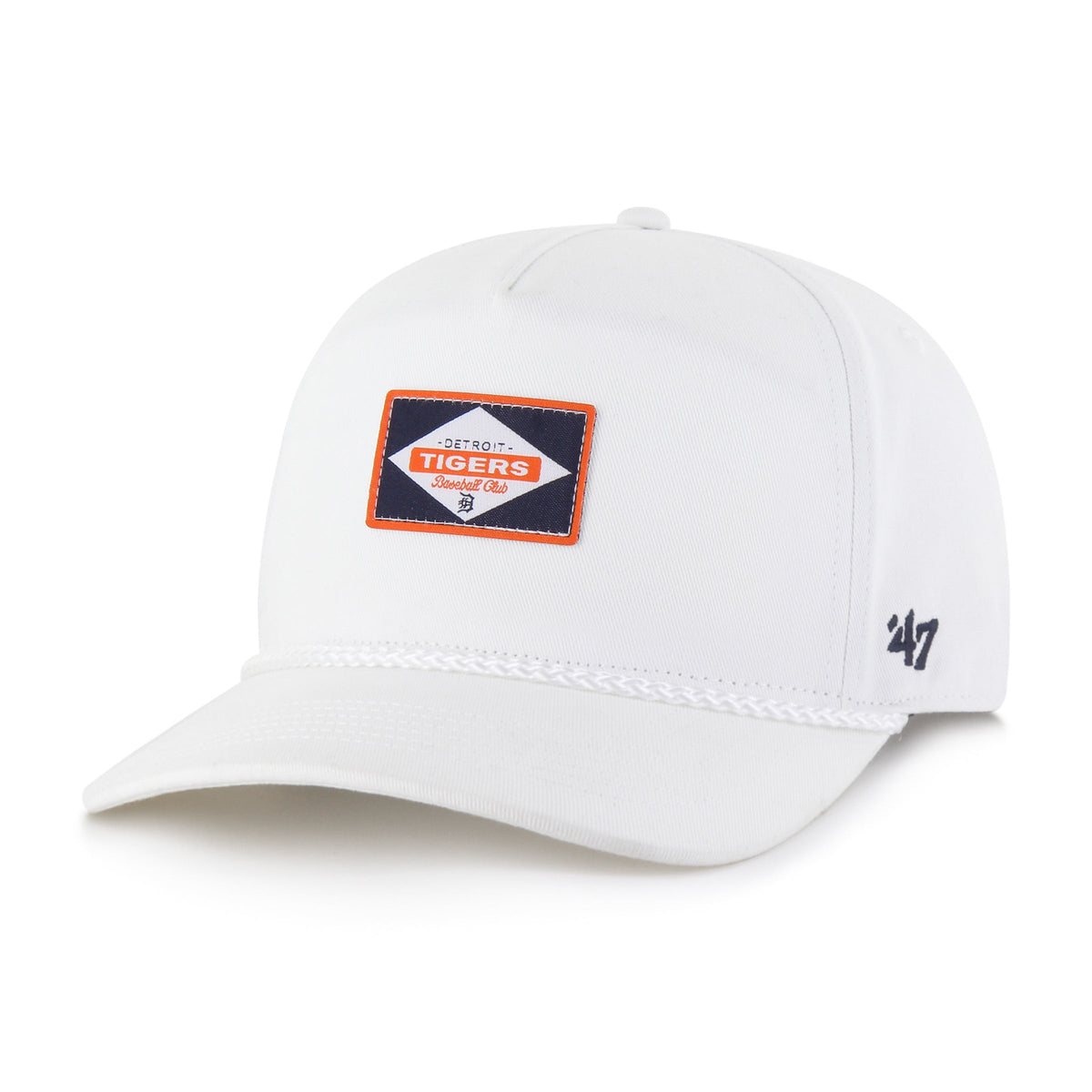 DETROIT TIGERS MILKWOOD ROPE '47 HITCH WHITE