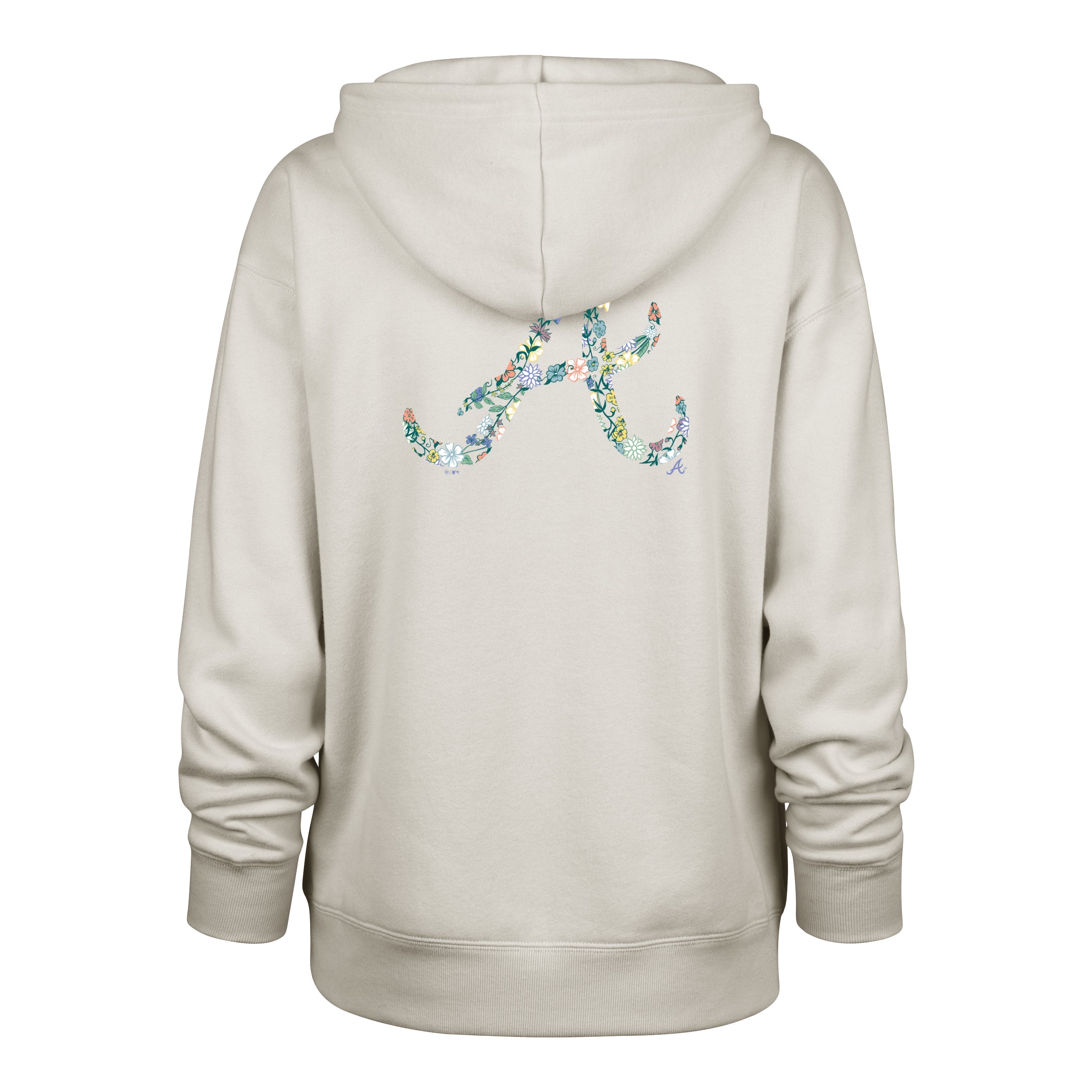 ATLANTA BRAVES FULL BLOOM '47 NAOMI HOOD WOMENS DUNE