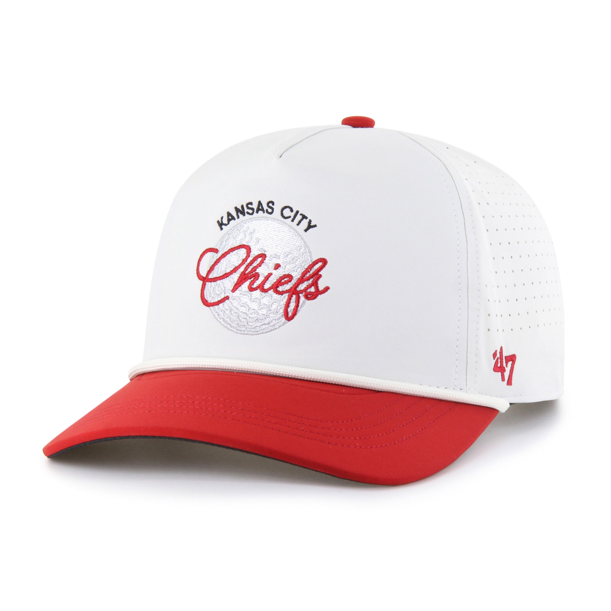 KANSAS CITY CHIEFS GIMME ROPE '47 HITCH CHALK/RED
