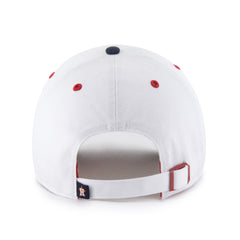 HOUSTON ASTROS PATRIOTIC FLAG FILL '47 CLEAN UP WHITE