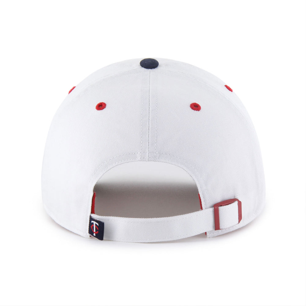 MINNESOTA TWINS PATRIOTIC FLAG FILL '47 CLEAN UP WHITE
