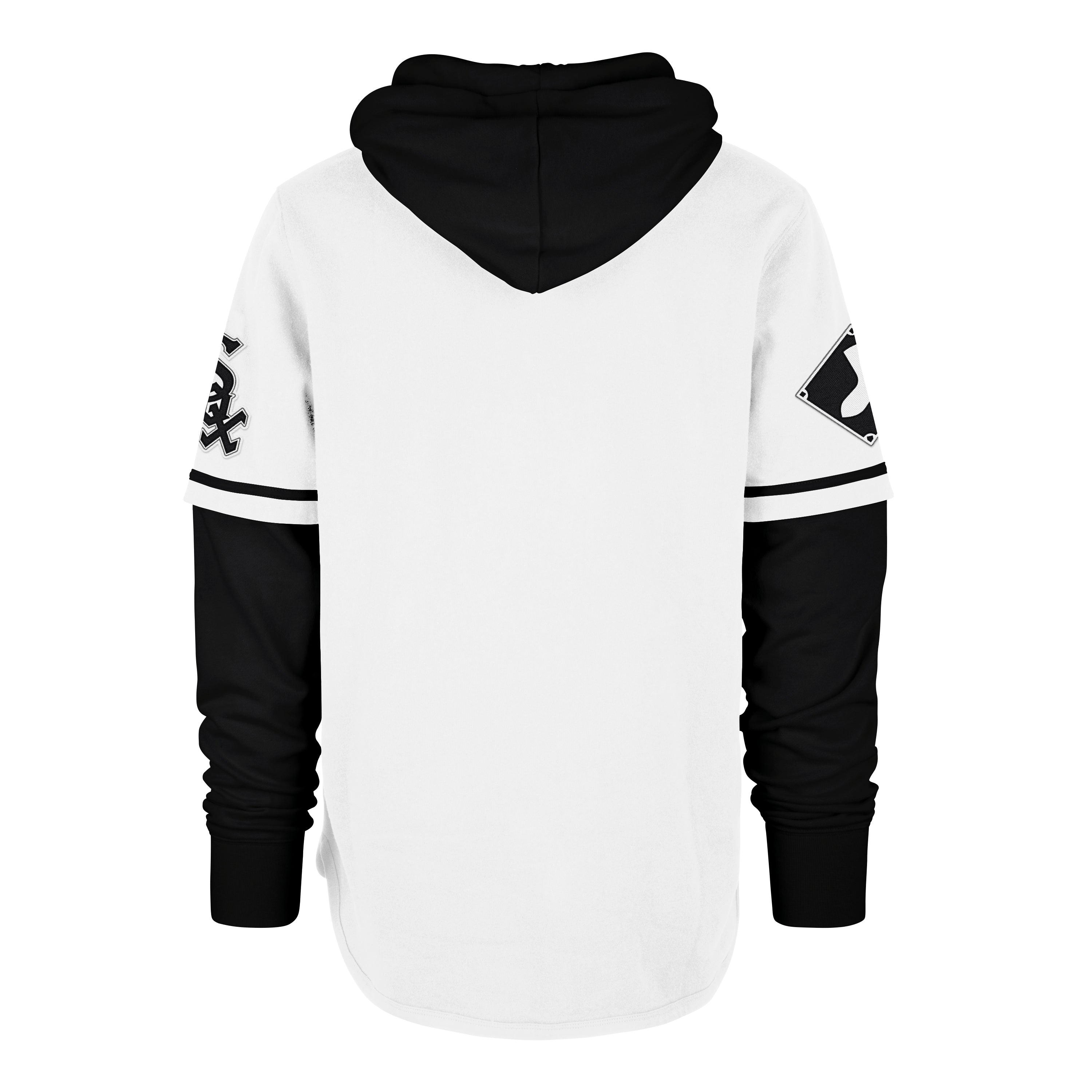 CHICAGO WHITE SOX TRIFECTA '47 SHORTSTOP PULLOVER HOOD WHITE WASH